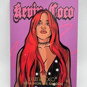 Kevin & Coco 53-Color Fashion Eyeshadow Palette – Vibrant Makeup Set